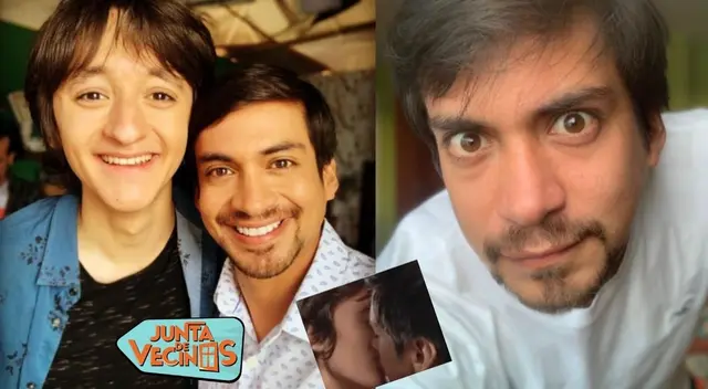 Emanuel Soriano satisfecho con polémico beso en 'Junta de vecinos'