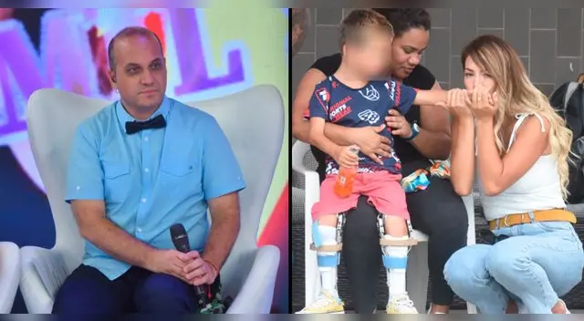 Kurt Villavicencio le dio lección a Sheyla Rojas tras alejarse de su hijo.