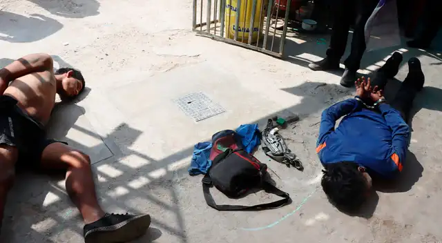 Detenidos tenían armas de fuego. Detenidos tenían armas de fuego.