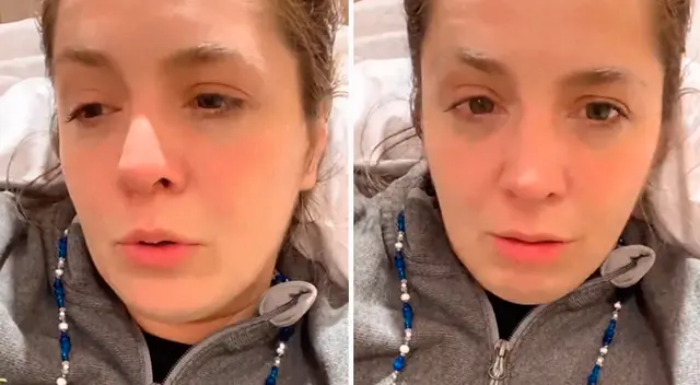 Yiddá Eslava tuvo que ser llevada a una clínica local.