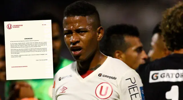 Andy Polo fue presentado por Universitario de Deportes con un comunicado en el que explica su rechazó contra la violencia a la mujer. Andy Polo fue presentado por Universitario de Deportes con un comunicado en el que explica su rechazó contra la violencia a la mujer.