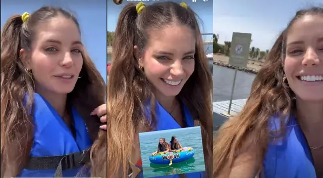 Flavia Laos se llevó el susto de su vida Flavia Laos se llevó el susto de su vida