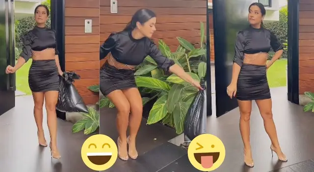 María Pía saca la lengua a sus María Pía saca la lengua a sus