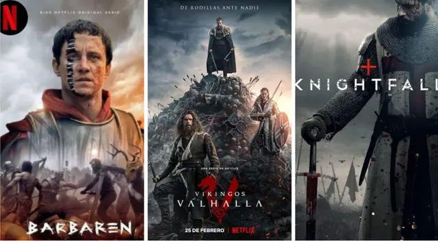 Netflix cuenta con varios dramas de ficción histórica.