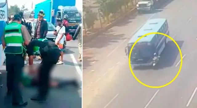 Accidente se produjo el último jueves a consecuencia de la irresponsabilidad del conductor.