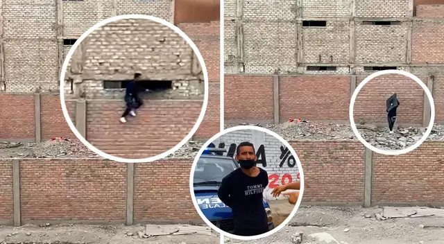 El delincuente de 25 años fue captado por las cámaras de seguridad de la zona. El delincuente de 25 años fue captado por las cámaras de seguridad de la zona.