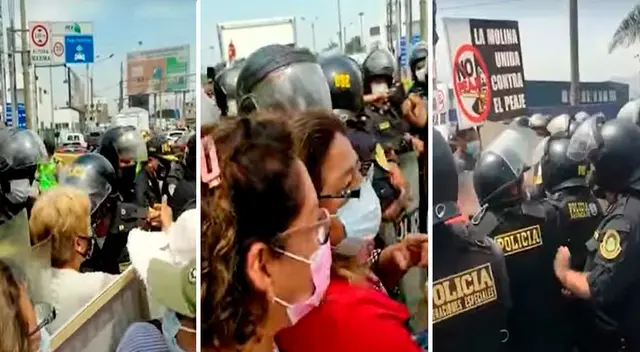 Enfrentamientos por instalación de peaje Enfrentamientos por instalación de peaje