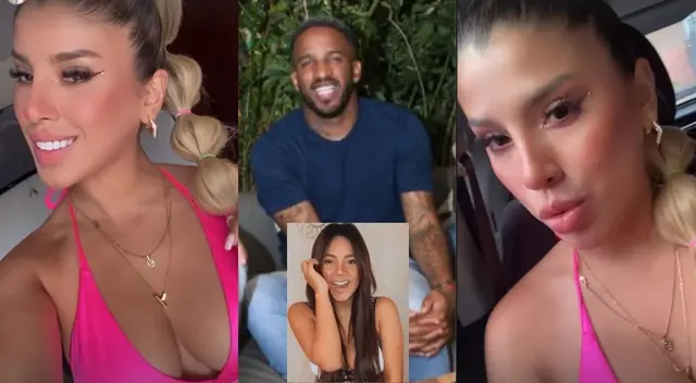 Yahaira Plasencia se incomoda con preguntas sobre Jefferson y Olenka Mejía