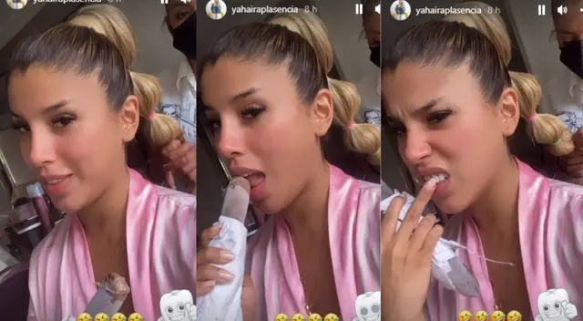 Yahaira Plasencia vive incómodo momento al morder un marciano Yahaira Plasencia vive incómodo momento al morder un marciano