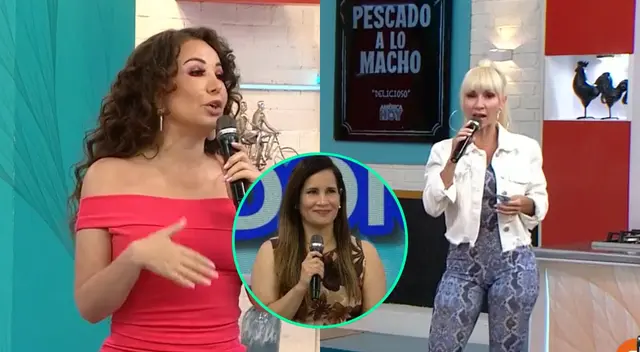 Belén Estévez llegó a América Hoy para que Janet Barboza se disculpe, pero esta la volvió a criticar, lo que llevó a la psicóloga Lizbeth Cueva a intervenir.