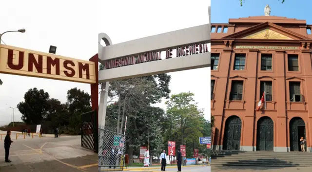 Conoce las mejores universidades estatales del Perú.