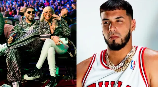 Anuel AA quedó en shock tras baile de su pareja.