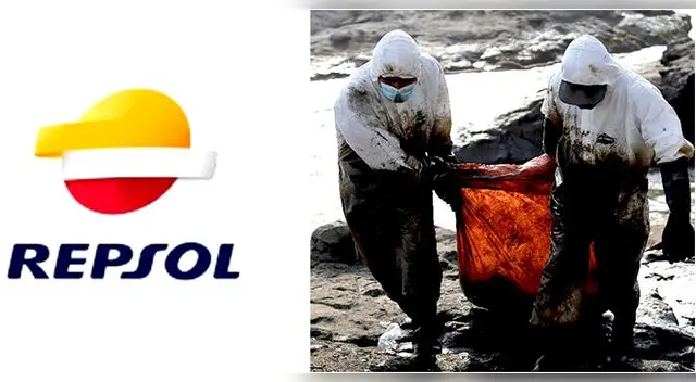 Derrame de petróleo de Repsol.