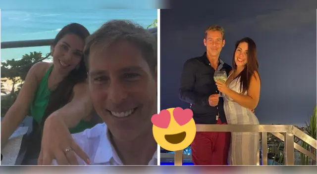 Laszlo Kovacs le pide matrimonio a su novia chiclayana. Laszlo Kovacs le pide matrimonio a su novia chiclayana.