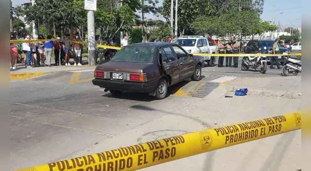 Delincuentes acribillan a dos policías y dejan herido a un tercero en La Victoria
