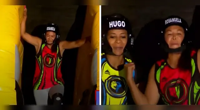 Rosa García no pudo cumplir reto de altura en EEG.