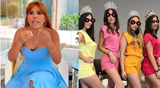 Magaly Medina lanza dardos contra Miss Perú La Pre. Magaly Medina lanza dardos contra Miss Perú La Pre.