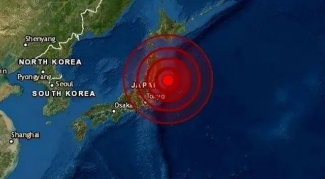 Un terremoto de 7.3 grados de magnitud sacudió a Fukushima y generó alerta de tsunami en el país. Un terremoto de 7.3 grados de magnitud sacudió a Fukushima y generó alerta de tsunami en el país.