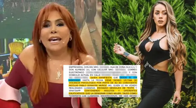 Magaly aplaude las decisiones tomadas por Dorita Orbegoso.