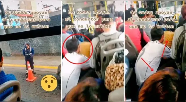 Los usuarios felicitaron el ingenio de los pasajeros, sin embargo, otros criticaron al chofer.