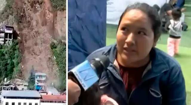 La Libertad. Damnificados de Pataz piden ser reubicados tras el deslizamiento de tierra en Retamas. La Libertad. Damnificados de Pataz piden ser reubicados tras el deslizamiento de tierra en Retamas.