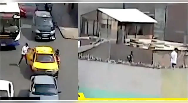 Delincuentes fueron apresados tras robar e intentar escapar por los techos de los vecinos.