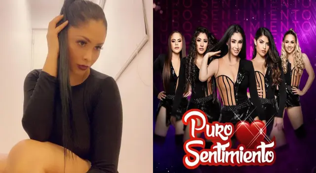 Pamela Franco resalta el talento de las chicas de Puro Sentimiento. Pamela Franco resalta el talento de las chicas de Puro Sentimiento.