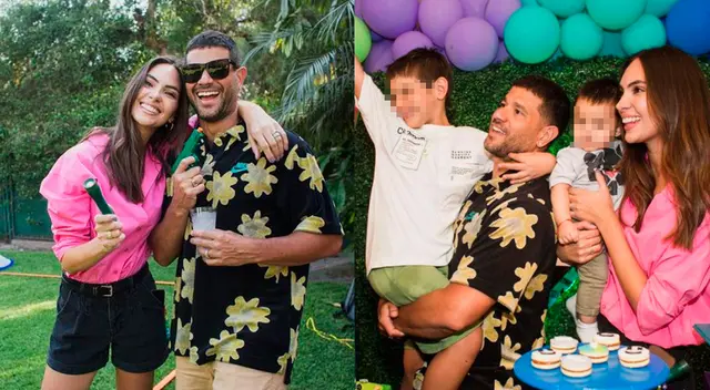 Natalie Vértiz y Yaco Eskenazi prepararon una fiesta espectacular para su hijo Liam, quien cumplió 8 años de edad.