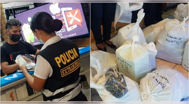 Incautan más de 3.000 celulares de dudosa procedencia en Cercado de Lima. Incautan más de 3.000 celulares de dudosa procedencia en Cercado de Lima.