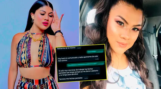 Brunella Torpoco decidida a dejar la música.