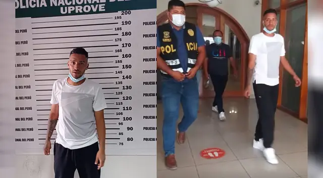 Patricio Salvatore Arce Cambana, deportista profesional, fue detenido en Trujillo por la PNP. Patricio Salvatore Arce Cambana, deportista profesional, fue detenido en Trujillo por la PNP.