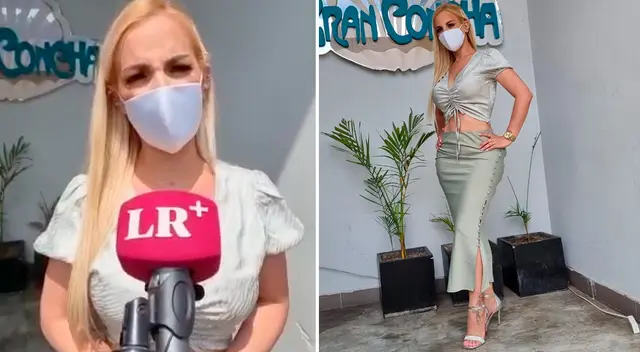 Dalia Durán se muestra agradecida con sus vecinos de Comas. Dalia Durán se muestra agradecida con sus vecinos de Comas.