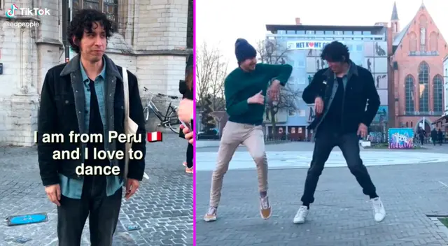El muchacho demostró sus mejores pasos de baile en Alemania. El muchacho demostró sus mejores pasos de baile en Alemania.