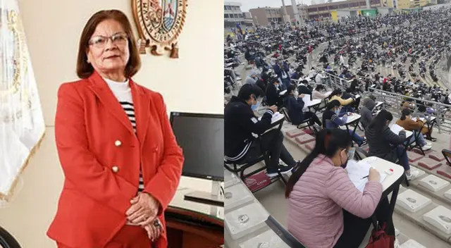 Rectora anuló el proceso de admisión debido a la filtración del examen.