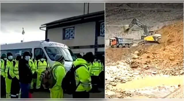 Pasco: Cuatro personas resultaron sepultadas tras derrumbe en mina.