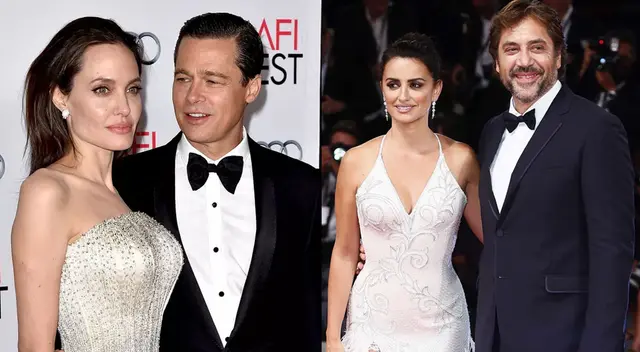 Parejas de famosos que han competido en la historia de los Oscar.