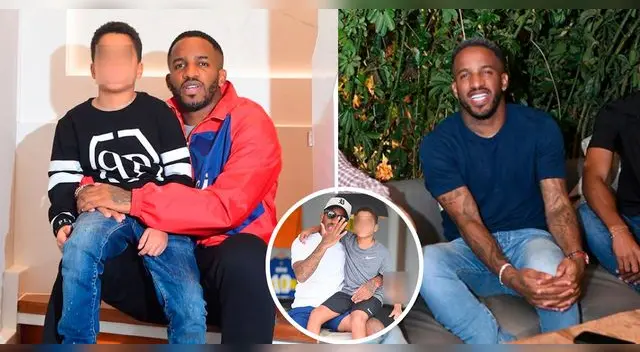 Jefferson Farfán no deja de lado a sus hijos y comparte tiempo libre con su pequeño. Jefferson Farfán no deja de lado a sus hijos y comparte tiempo libre con su pequeño.