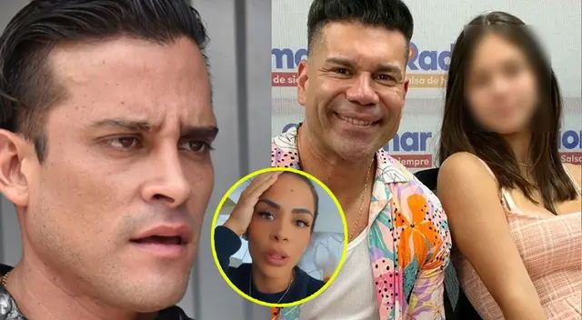 Christian Domínguez arremete contra Vanessa López.