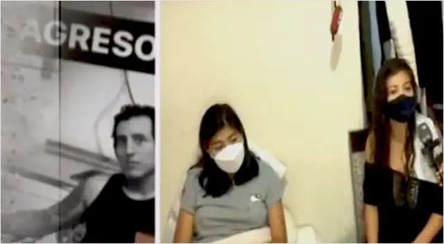 Dos jóvenes denuncian a Cristian Gutierrez de haberlas cortado con el pico de una botella en Miraflores.