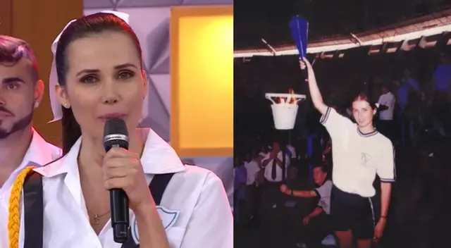 Maju Mantilla recuerda sus épocas del colegio. Maju Mantilla recuerda sus épocas del colegio.