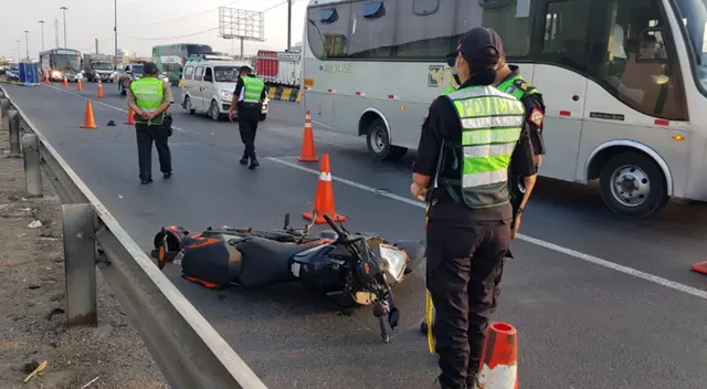 Agente policial sufrió lamentable caída que le costó la vida.