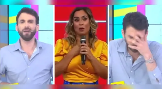 Rodrigo González no puede con reacción de Ethel Pozo.