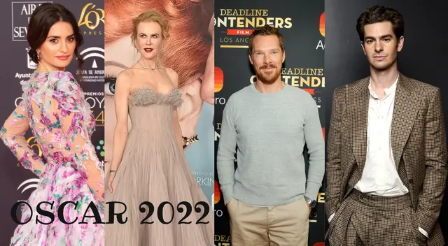 Conoce el antes y después de los actores nominados al Oscar 2022.