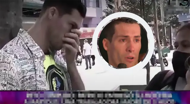 Patricio Parodi se conmueve con vendedora ambulante.