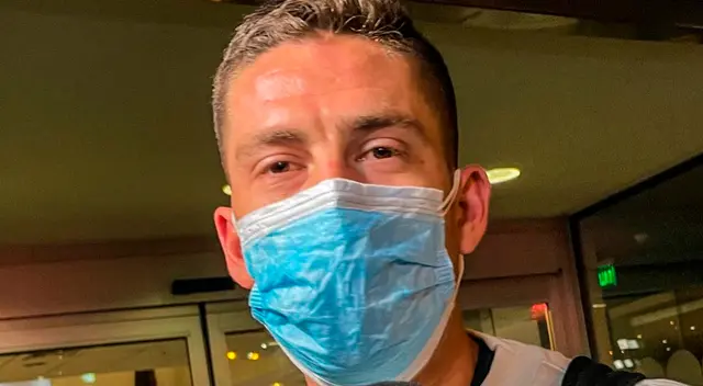 Santiago Ormeño ya concentra con la selección peruana de cara al partido contra Uruguay. Santiago Ormeño ya concentra con la selección peruana de cara al partido contra Uruguay.