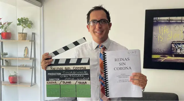 Gino Tassara director de cine nacional ahora tienta el mercado internacional.