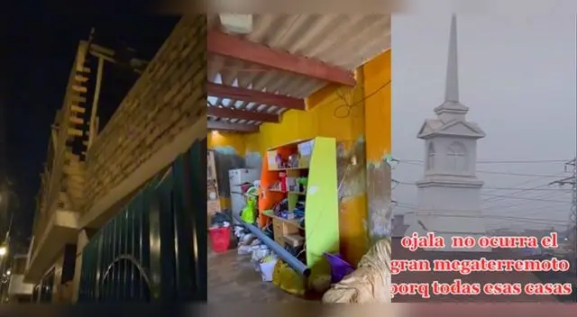 TikTok evidencia construciones expuestas a que se derrumben en cualquier momento.