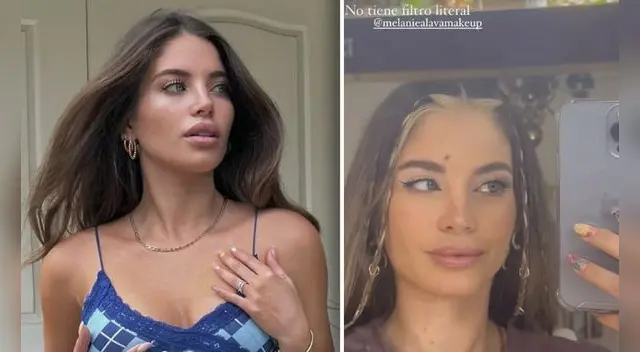 Flavia Laos asegura que no usó filtro en fotografía.