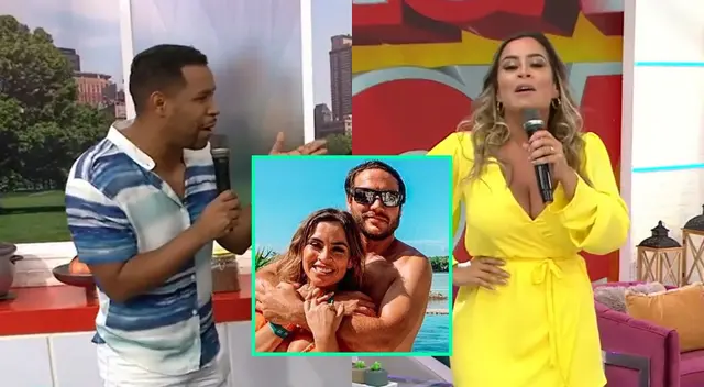 En la última edición de América Hoy, Edson Dávila sorprendió al burlarse de Julián Alexander, el novio de Ethel Pozo.