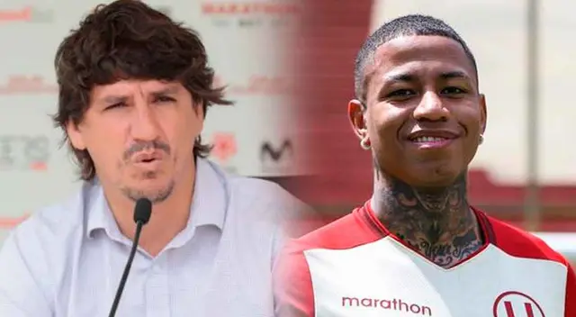 El dirigente de Universitario de Deportes se pronunció el caso de Andy Polo.